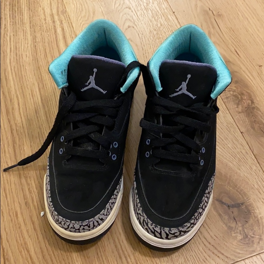 Jordan 3 Retro (GS) Bleached Turquoise Mint